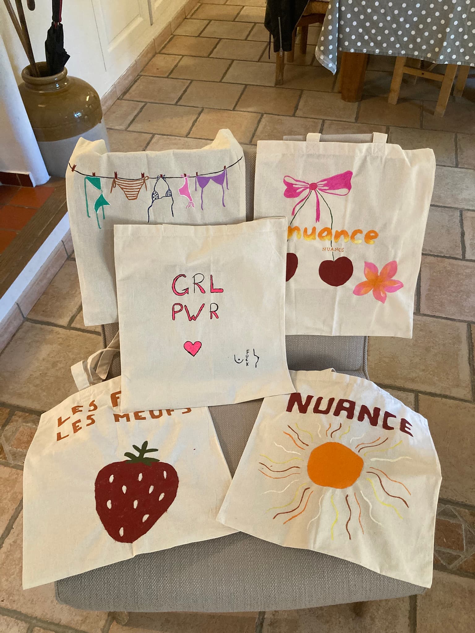 Tous les tote bags créés